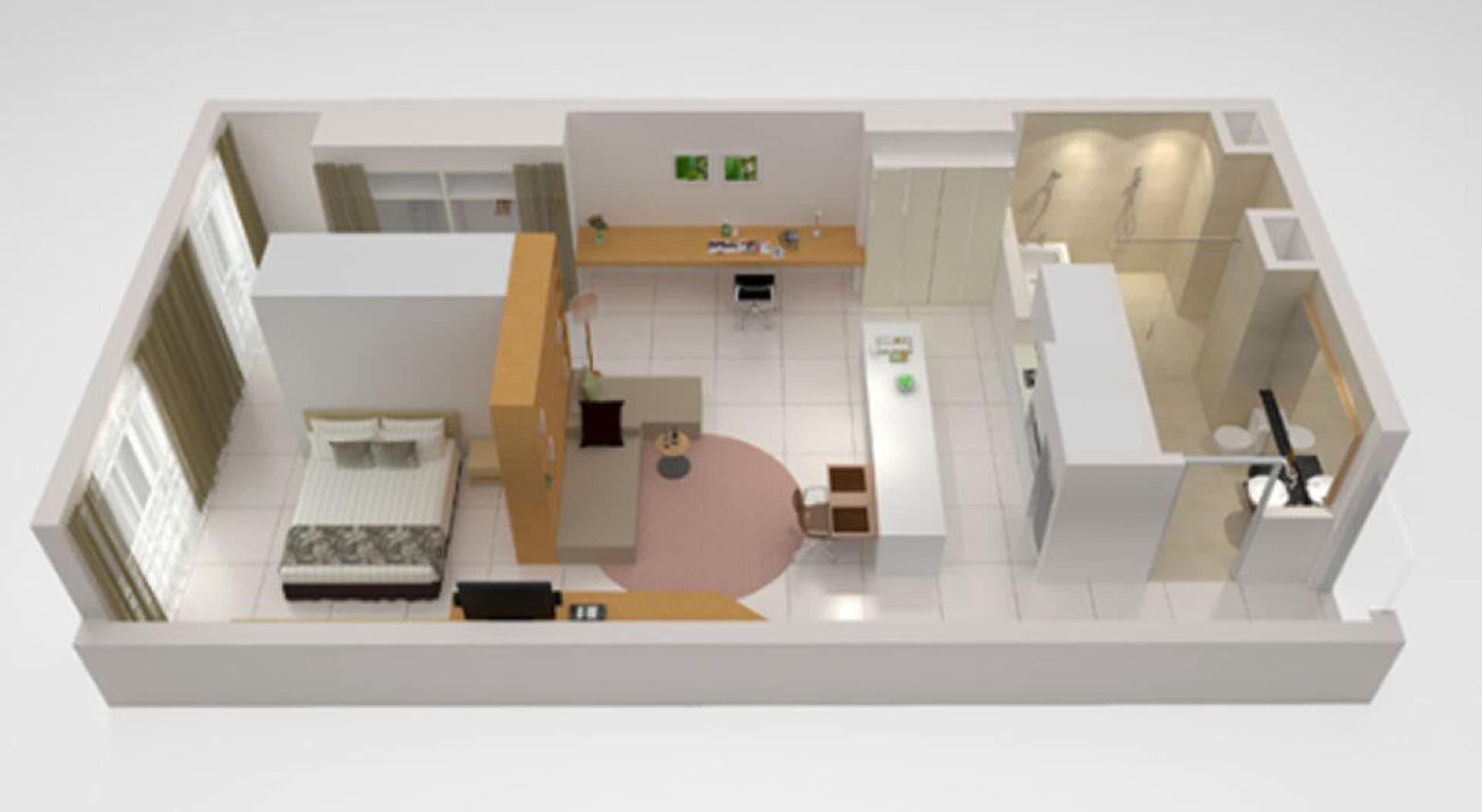 1 Bedroom Apartment Senior 1
