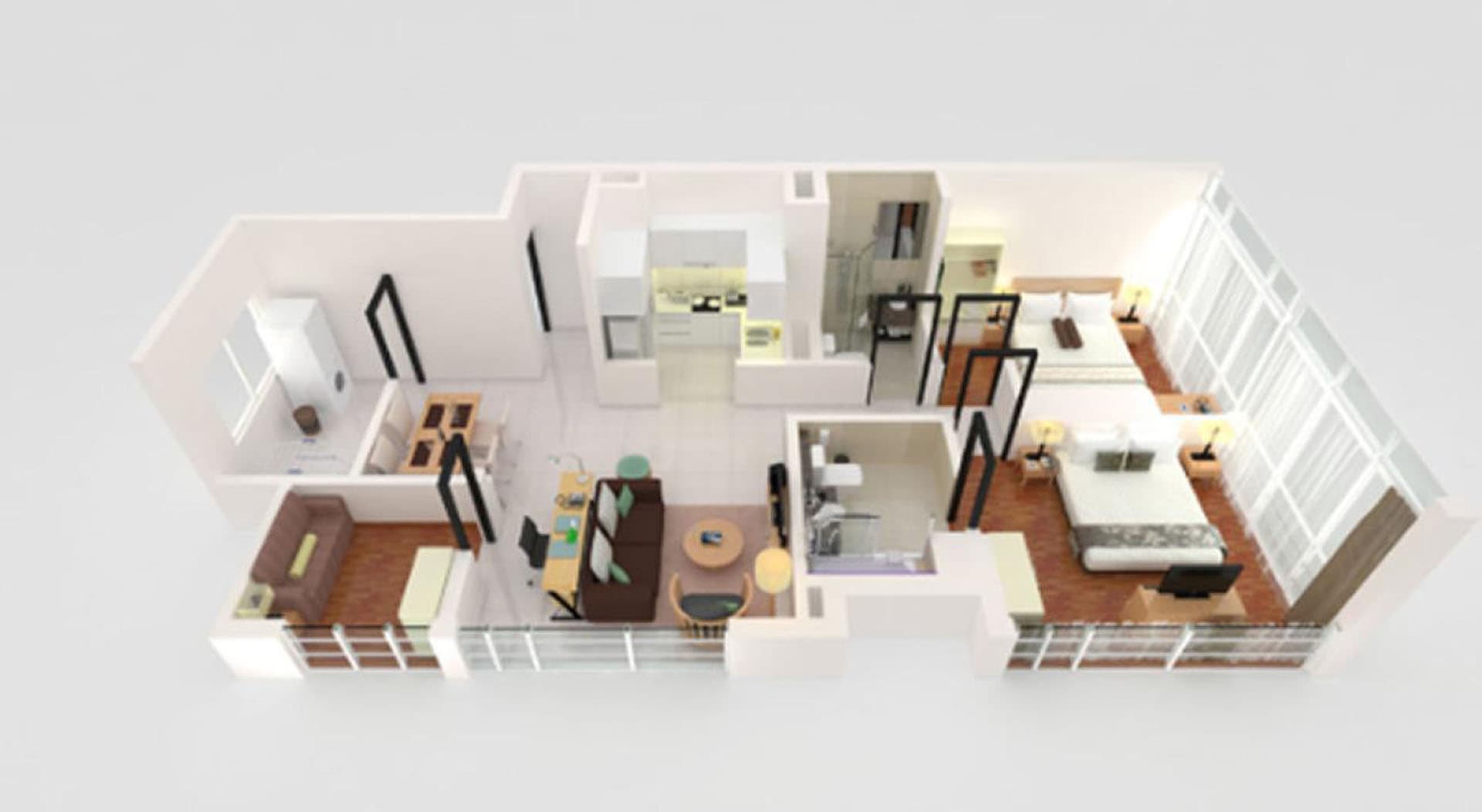 2 Bedroom Apartment Senior 2