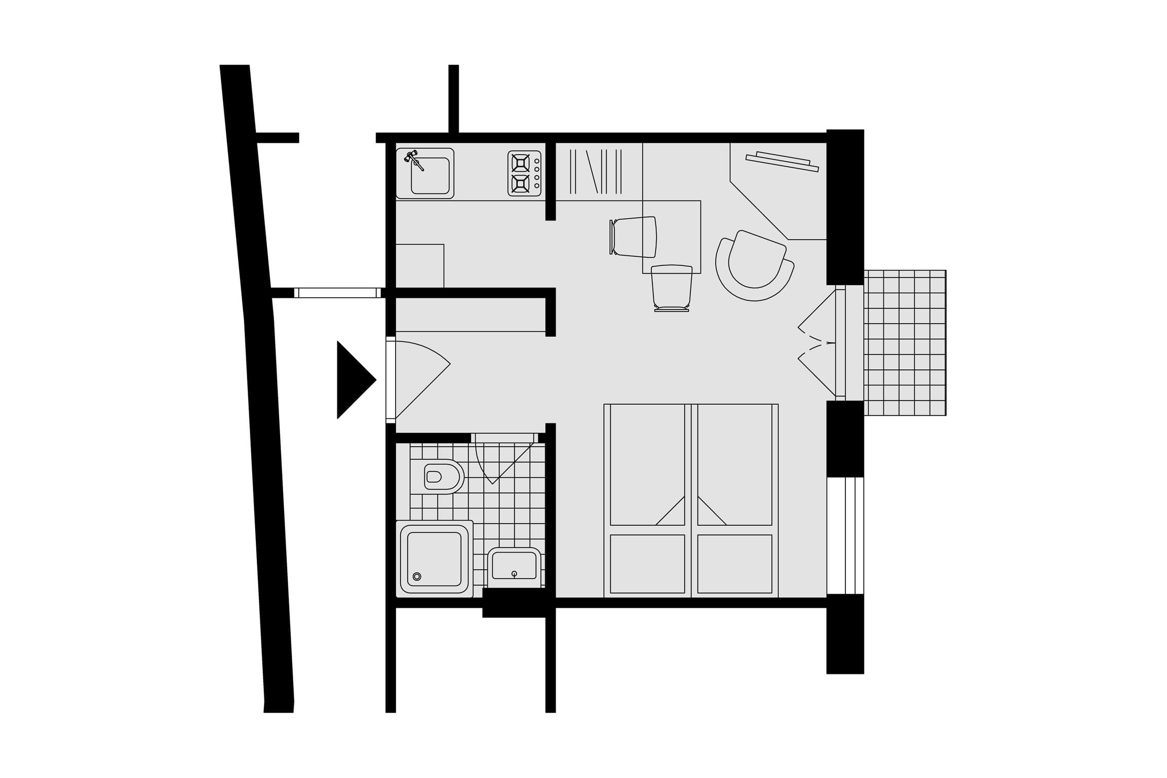 Studio Apartment Mini  1