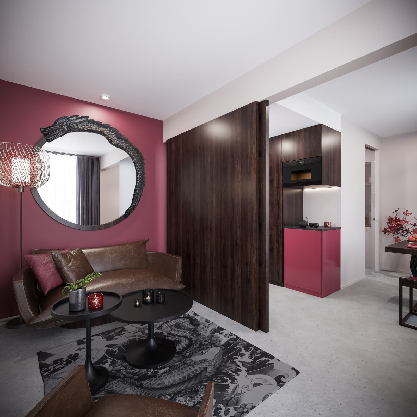 1 Bedroom Apartment Senior Kitchenette 3