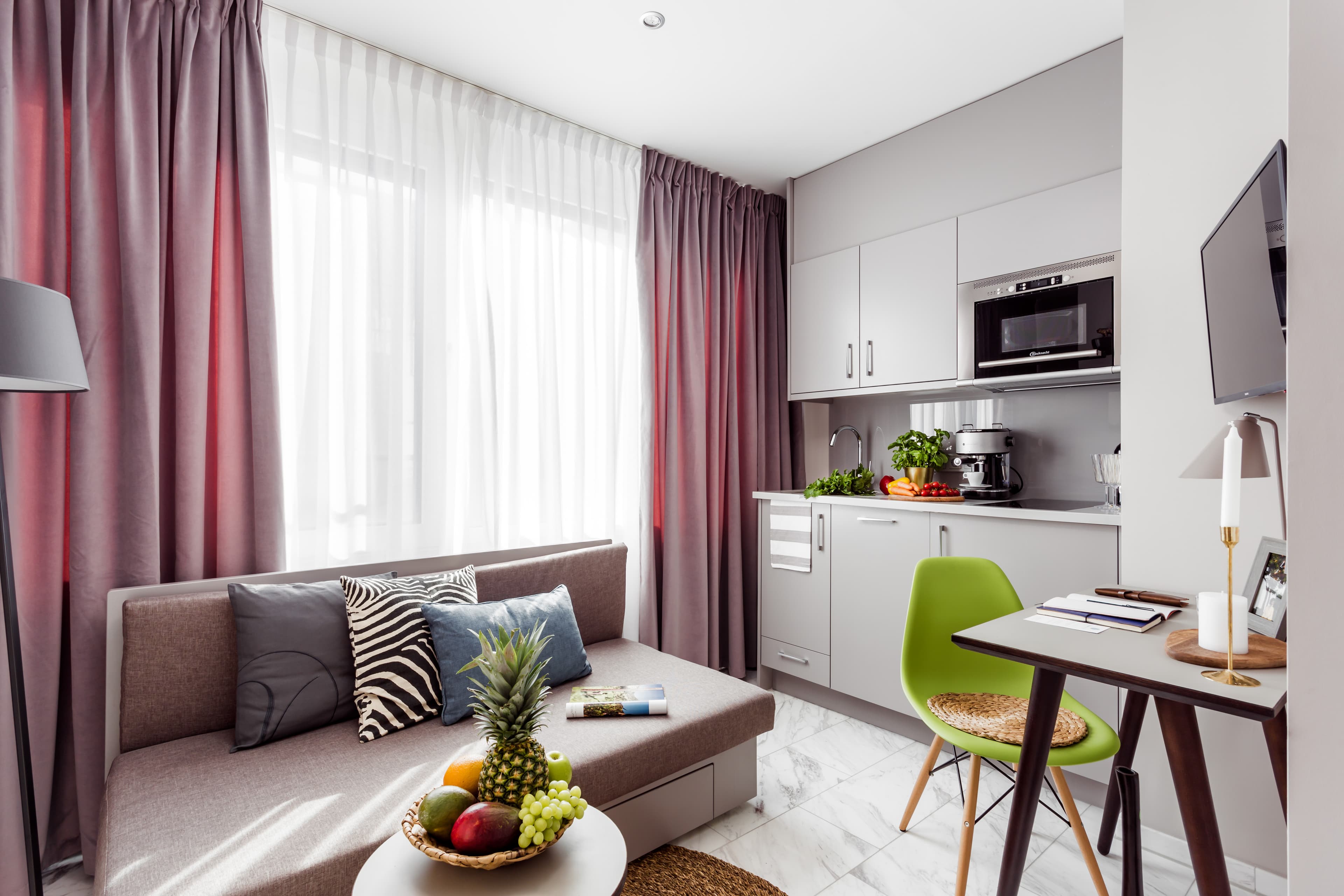 Two Bedroom Senior, Kitchenette 3