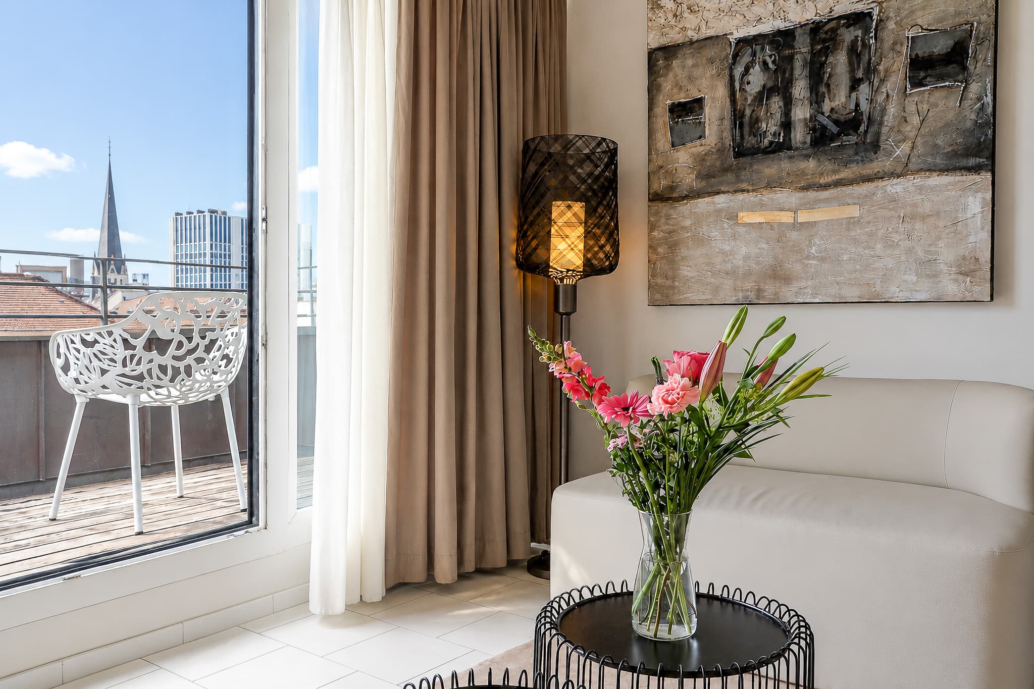 Grand Apartment, Balcony, Kitchenette - Terrasse Oh La La 3