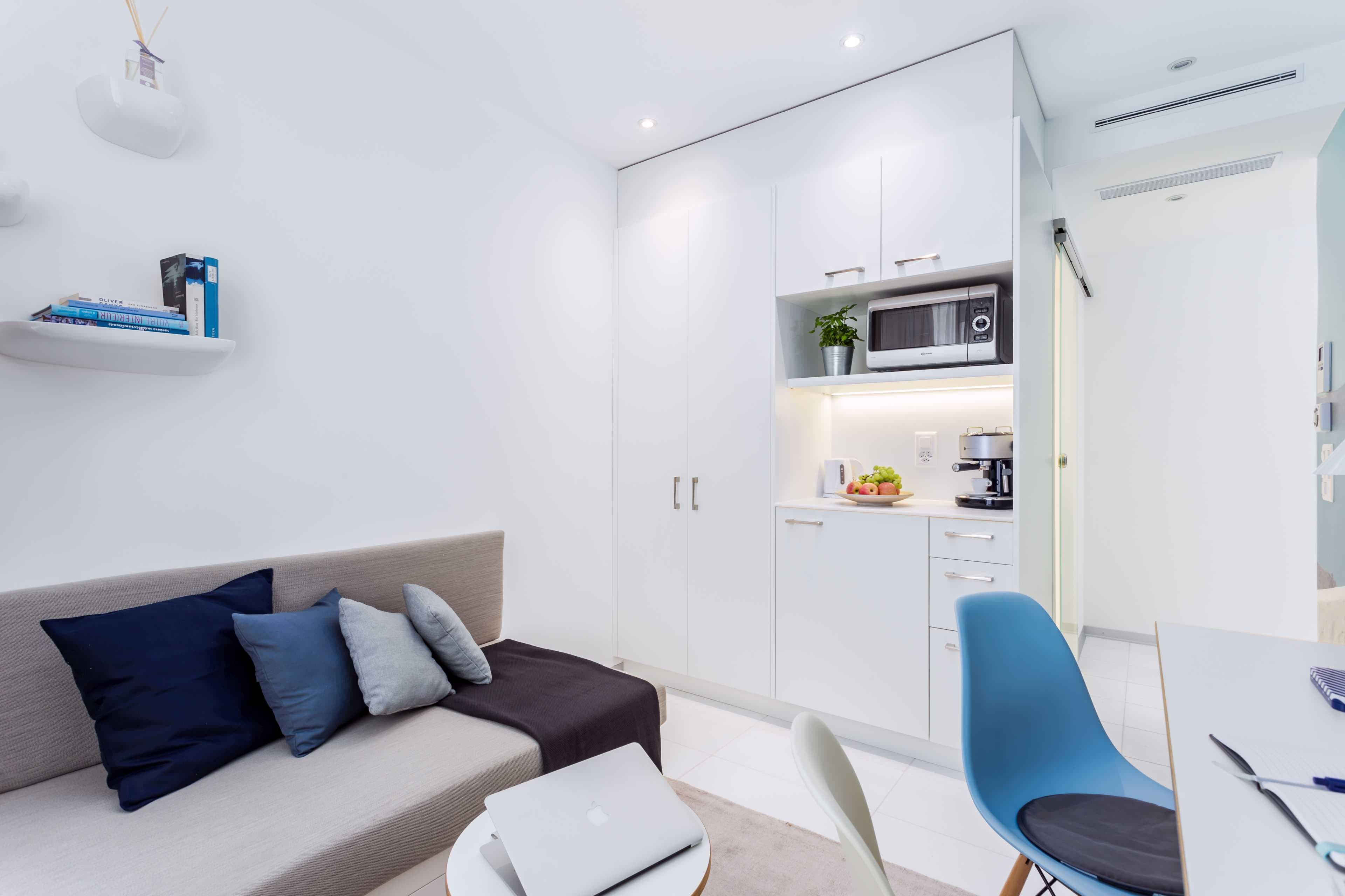 1 Bedroom Apartment Mini Kitchenette 2