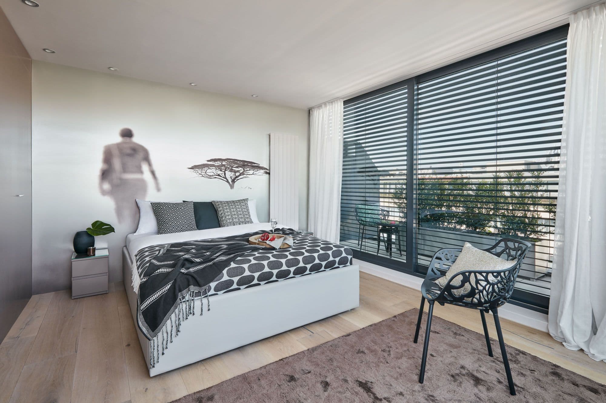 One Bedroom Senior, Terrace, Kitchenette