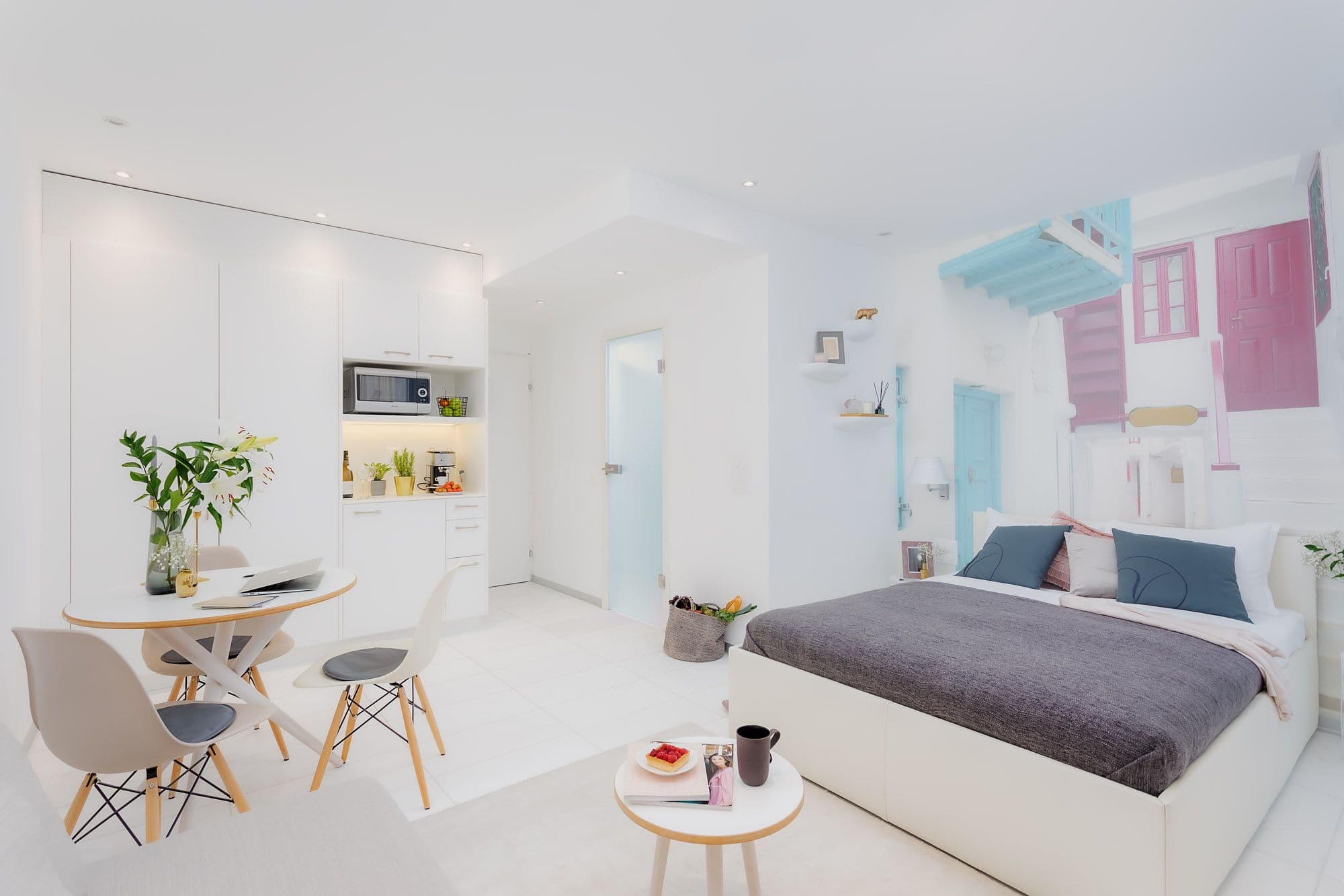 Studio Apartment Mini Kitchenette
