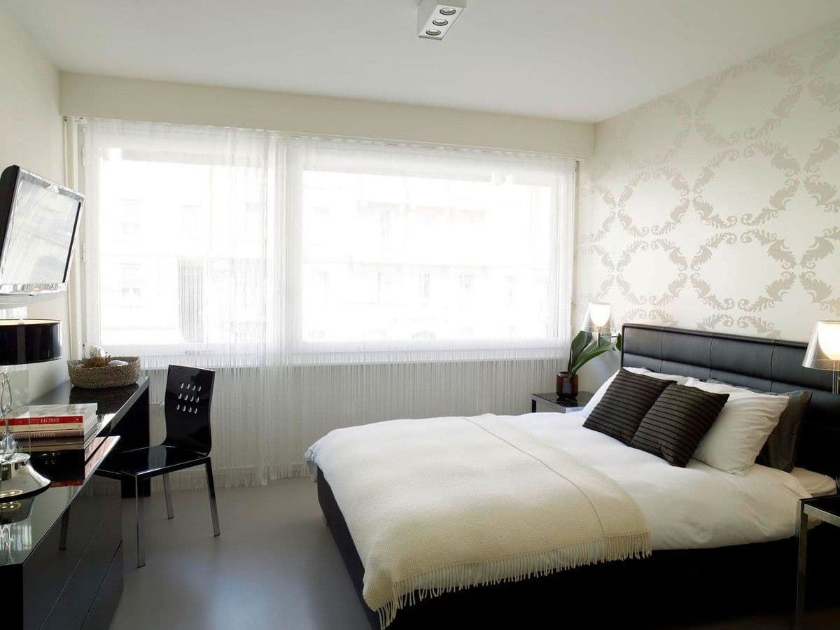 One Bedroom Senior, Balcony, Kitchenette